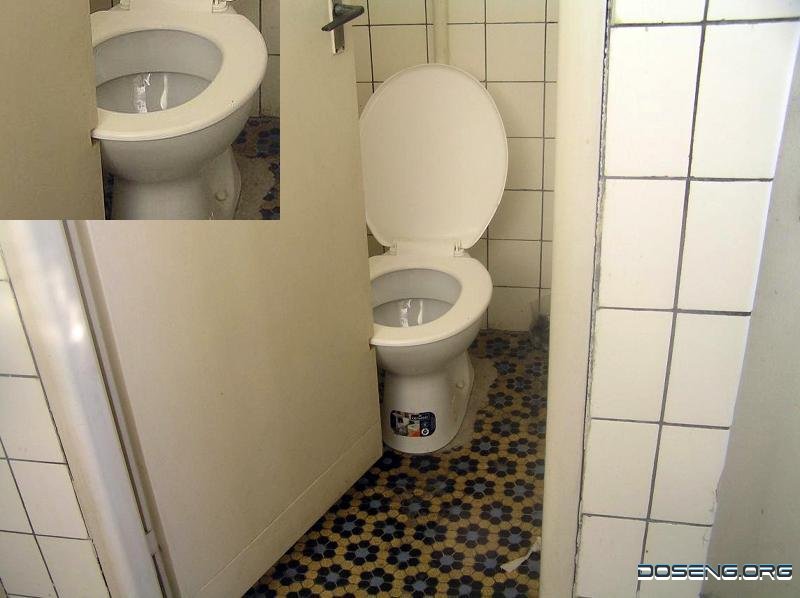 Таджикстрой — ремонт в туалете (2 фото) 