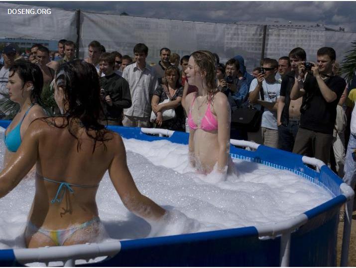 Woman Banned From Facebook Pictures Topless Pool