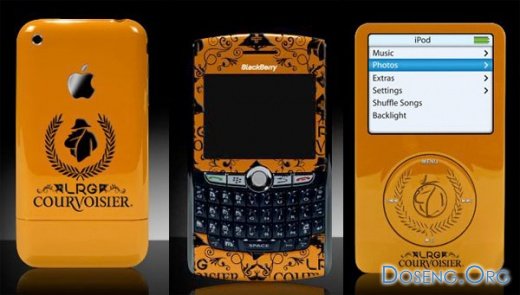 iPhone, iPod  Blackberry    Courvoisier
