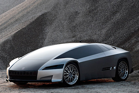 Футуристическая Italdesign Giugiaro Куаранта Концепт