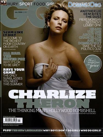   (Charlize Theron)  GQ  W Magazine