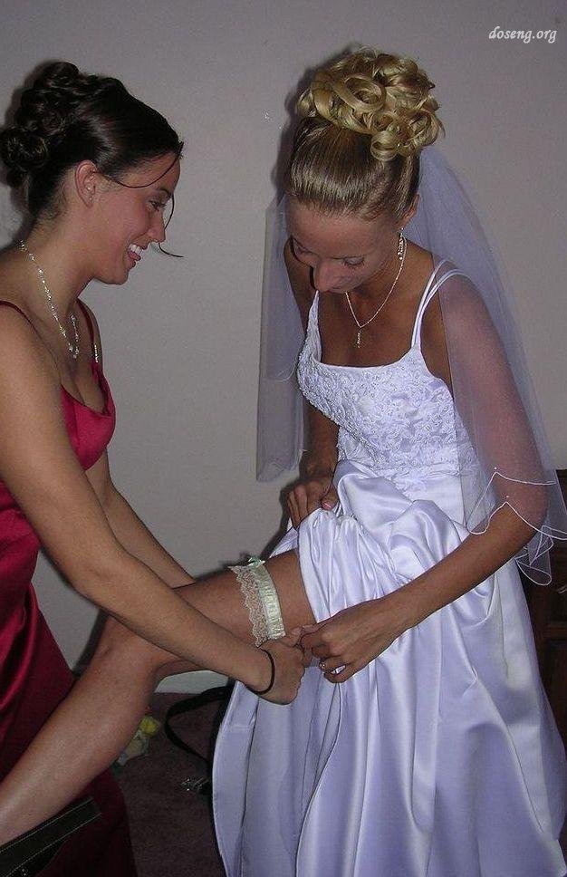 Расслабила невесту перед свадьбой сочным куни