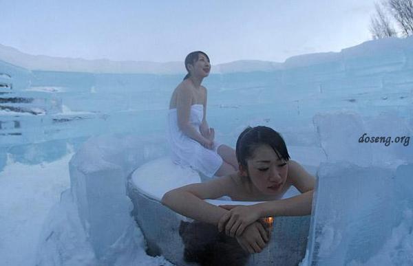 Ледяной отель в Хоккайдо