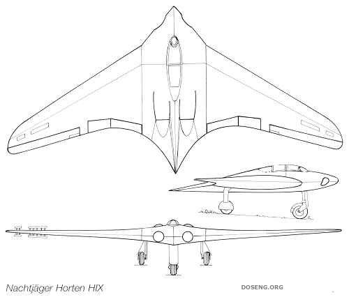 Немецкий самолет неведимка (14 фото)