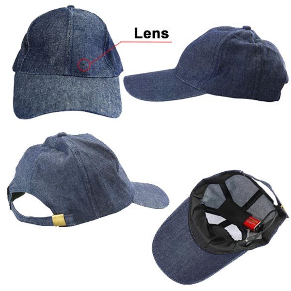    Spy Camera Baseball Cap