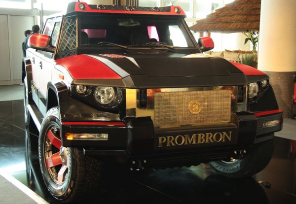  SUV Dartz Kombat Prombron Monaco Red Diamond