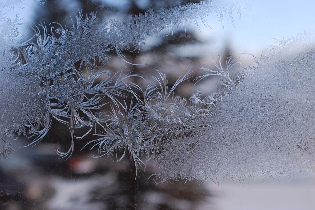 Мороз на окне фото