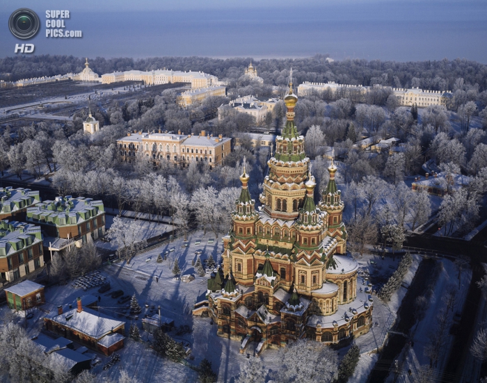 Санкт-Петербург с высоты птичьего полёта