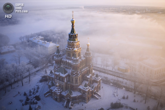 Санкт-Петербург с высоты птичьего полёта