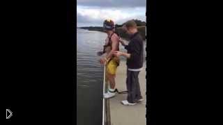 Bachelor Party Bungee Jump Prank Fail