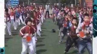 Прикольное видео! Тренировка китайских теннисистов!
