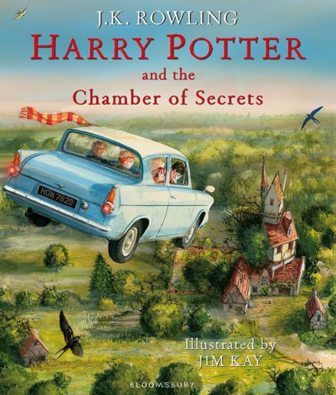 Волшебные иллюстрации книг о Гарри Поттере