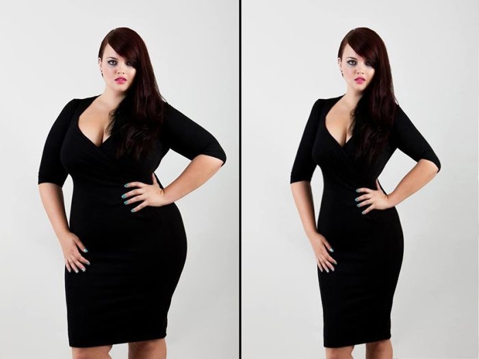    Plus Size    Thinner Beauty