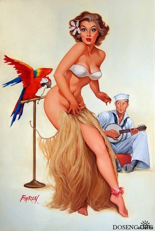 Pin Up  Baron von Lind