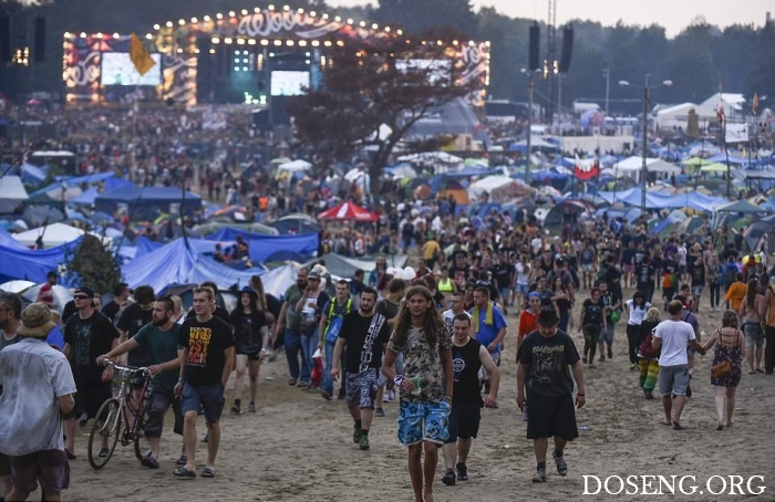 Woodstock music festival in Poland 2017