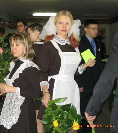Русские выпускницы