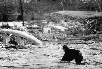 Фотографии из Хиросимы и Нагасаки, снятые на второй день после взрыва