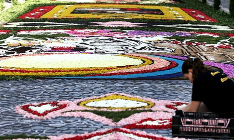 Фестиваль цветов в Италии