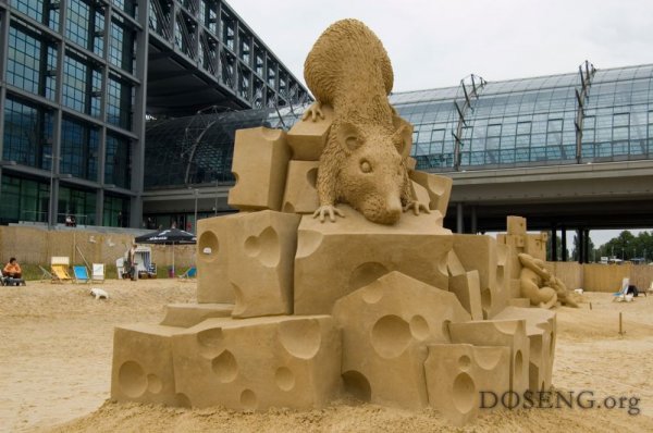 Песочные скульптуры (31 Фото)