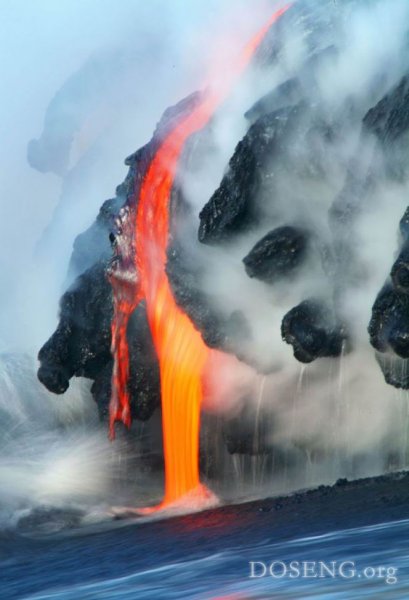 Красивые извержения вулканов (14 фото)