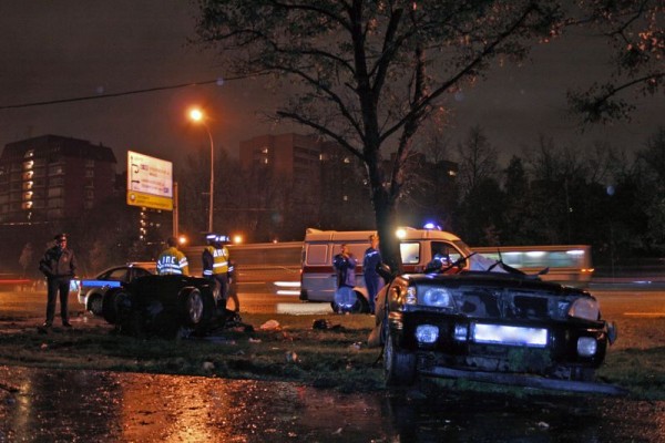 Жесткая авария на Кутузовском (7 фото)