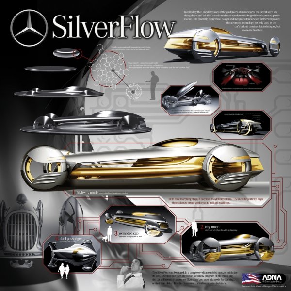 Design Challenge Robocar 2057: Mercedes-Benz SilverFlow