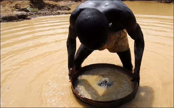 Как добывают алмазы в Сьера-Леоне