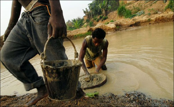 Как добывают алмазы в Сьера-Леоне
