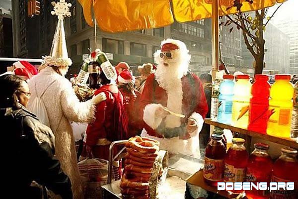 Парад Санта-Клаусов (13 фото)