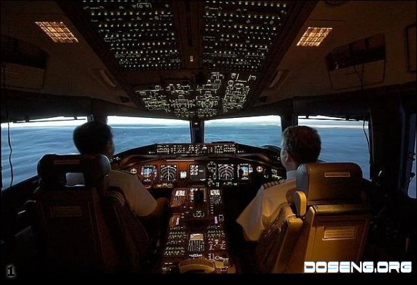 Вид из кабины пилотов самолета (14 фото)