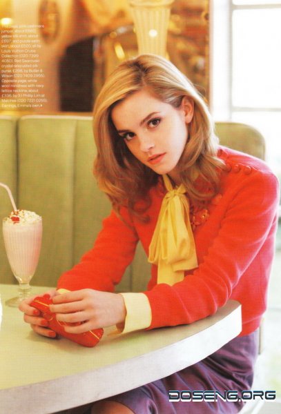 Emma Watson в журнале InStyle (10 фото)