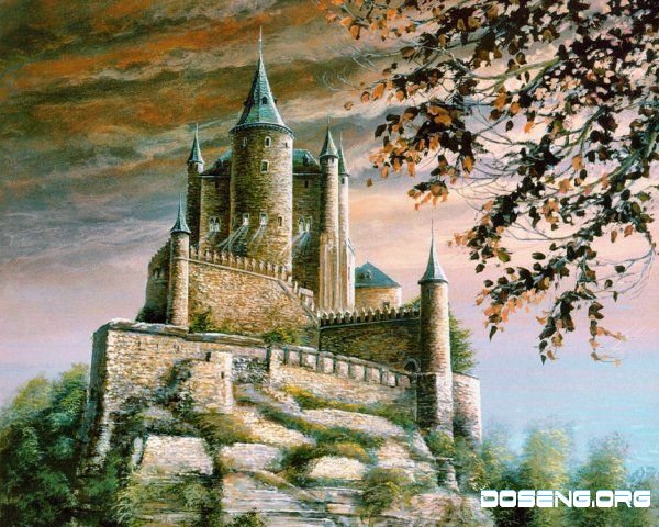 Нарисованные замки (13 фото)