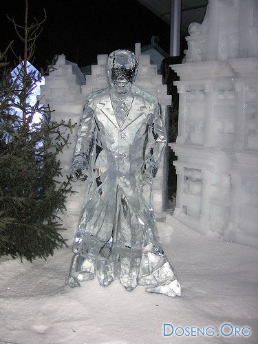 Конкурс ледяных скульптур в Голландии (14 фото)