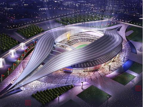 Олимпийские стадионы 2008 в Китае (12 фото )