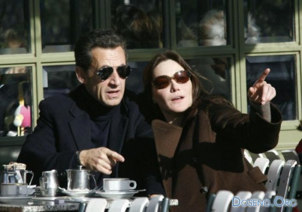 Первые фото молодожёнов Саркози