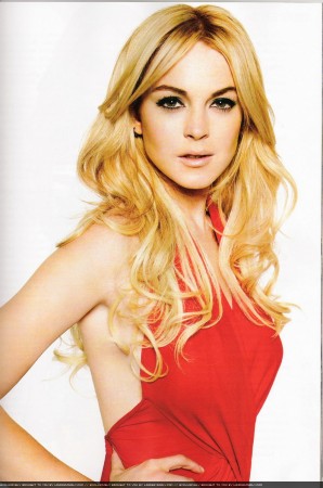 Lindsay Lohan in Czech Harper's Bazaar (3 )