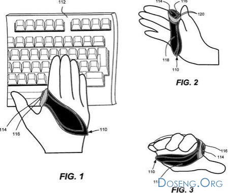 Microsoft предложит одеть мышь на руку