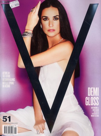 Demi Moore  V Magazine