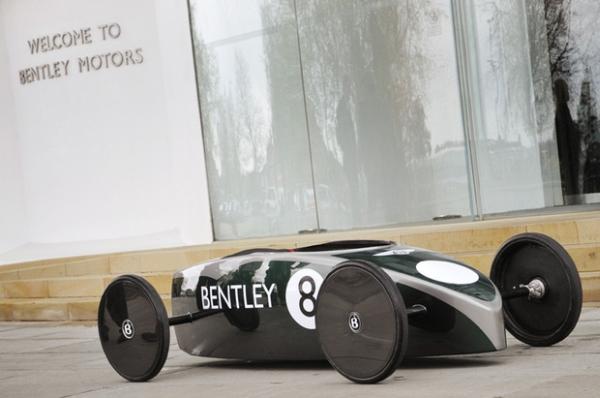 Одноместный электромобиль Bentley мощностью 0,5 л.с.