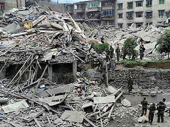 В Китае произошло новое землетрясение