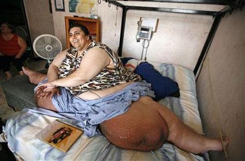 Самый толстый человек в мире замахнулся еще на один рекорд (7 фото)
