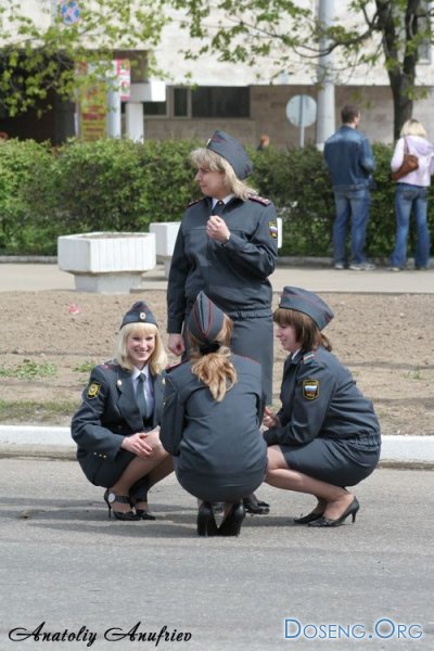 Женщины в милиции (14 фото)