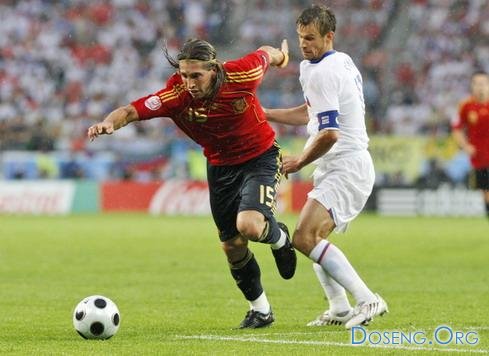 ЧЕ-2008. Россия - 1:4 - Испания