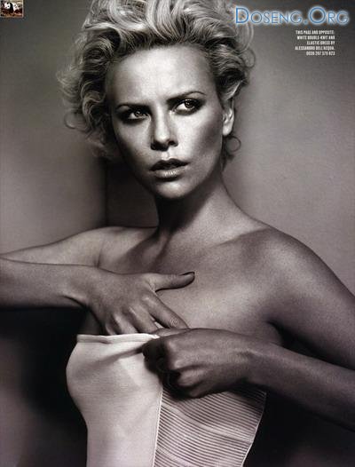   (Charlize Theron)  GQ  W Magazine