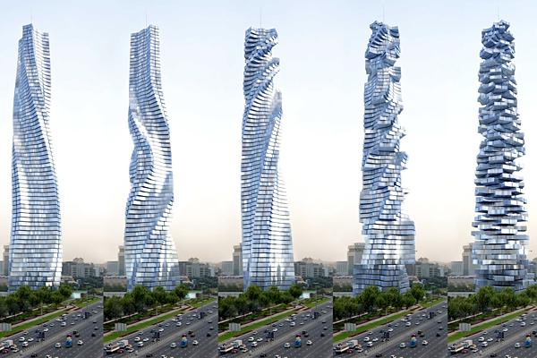 Dynamic Tower — Динамичная Башня в Дубае (ОАЭ)