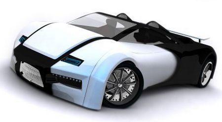 Концепт Bugatti ELijah 1 от дизайнера-энтузиаста