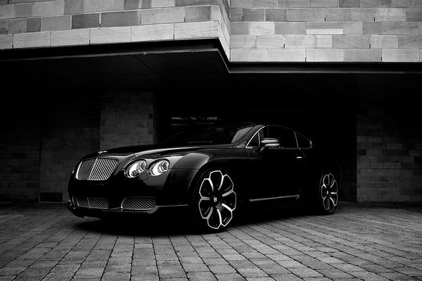 Bentley Continental GTS «Black Edition» от Kahn Design — чёрный жемчуг