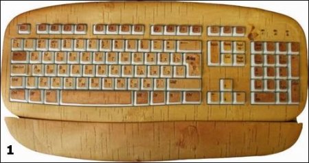 Расписные мышки и клавиатуры