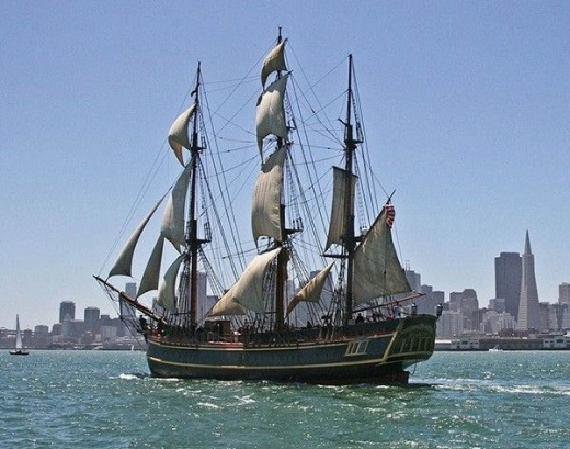 Парад кораблей в San Francisco
