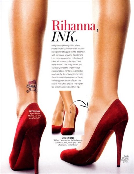 Rihanna для журнала InStyle (11 фото)